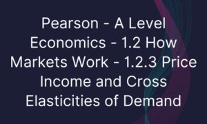 Pearson Edexcel A Level Economics - Enterprise Skills Ltd