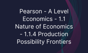 Pearson Edexcel A Level Economics - Enterprise Skills Ltd