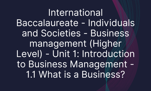 Introduction Unit 1.1 of the IB Business Management HL syllabus, “What is a Business?”, is the foundational starting point for understanding the role businesses play in shaping economies and societies. This section is part of the “Individuals and Societies” subject group and aligns with the IB’s mission to develop inquiring, knowledgeable learners capable of thinking critically about global challenges. Aligned with both the IB Diploma Programme and Enterprise Skills’ focus on workplace readiness and commercial awareness, this topic introduces students to the nature, purpose, and classification of businesses. It equips them with a vocabulary and conceptual framework that supports future units and real-world application—both essential for students’ academic and career development. Key Concepts This section introduces core principles, including: Definition and Purpose of Business Activity: Businesses exist to produce goods or provide services to satisfy customer needs and wants. This includes identifying inputs (resources) and transforming them into outputs (products/services). Inputs, Processes and Outputs: A clear breakdown of how businesses operate, including the factors of production (land, labour, capital, and enterprise). Sectors of the Economy: Students explore the primary, secondary, tertiary and quaternary sectors, gaining awareness of how businesses differ based on industry and function. Types of Business Organisation: Including sole traders, partnerships, companies, cooperatives, NGOs, and charities, with a focus on their legal structures, roles, and purposes. Profit vs. Non-Profit: Understanding the distinction between organisations focused on financial return and those driven by social or ethical missions. Business Functions: Introduction to marketing, human resources, finance, and operations as the core internal departments of a business. These concepts directly connect to the commercial awareness framework and form the basis for understanding how real organisations create value. Real-World Relevance To make this unit tangible, teachers can anchor discussion in current examples: Patagonia (Non-Profit Ethos): A clothing company that reinvests profits into environmental causes. A strong example of balancing commerce and purpose. Deliveroo (Business Model in the Gig Economy): This case highlights business structure, resource allocation, and the rise of platform-based enterprises. Local SMEs: Invite students to analyse a local sole trader or partnership. This makes the abstract concept of “business” real and culturally relevant. Sectors in Action: Use data from national statistics or news stories to explore shifts in the tertiary and quaternary sectors—especially in the wake of digital transformation and remote working. Students benefit from investigating how these businesses operate, adapt, and structure themselves based on market and stakeholder needs. How It’s Assessed IB Business Management HL assesses students through a combination of: Paper 1: Based on a pre-seen case study. Students may be asked to identify and evaluate business objectives, stakeholder interests, or types of organisations. Paper 2: Includes short-answer and extended-response questions on unseen stimulus material. Common command terms include define, explain, analyse, evaluate, and discuss. Internal Assessment (IA): Students undertake a research project focused on a real business issue, where knowledge of organisational structures or business purpose is foundational. Teachers should guide students in decoding command words and planning structured, evaluative responses. For example, a “discuss” question on whether a partnership structure is suitable for a growing enterprise demands both sides of the argument and a justified conclusion. Enterprise Skills Integration Enterprise Skills resources support this unit by embedding commercial awareness and decision-making into every activity: Business Simulations: Let students apply theory in practical contexts. For example, choosing a business structure or allocating resources in response to changing market demand. Skills Hub Futures: Offers zero-prep sessions like “Understanding Business Models” or “Stakeholder Mapping” that map directly to this unit’s learning outcomes. Active Learning Impact: Peer-reviewed studies show business simulations improve comprehension and critical thinking by 73% over traditional methods. Students develop skills in: Strategic decision-making Evaluating business models Assessing stakeholder impact Translating theory into action This meets key themes from the Enterprise Skills Thematic Framework, including Commercial Awareness, Decision-Making, and Workplace Readiness. Careers Links This topic links directly to several Gatsby Benchmarks: Benchmark 4: By linking business concepts to career roles (e.g. operations manager, financial analyst, charity director). Benchmark 5: Through employer encounters embedded in Enterprise Skills sessions, such as industry speakers discussing real business structures. Benchmark 6: By providing simulated workplace experiences in areas like budgeting, operations, and organisational design. Students gain exposure to careers in: Business development Non-profit management Consultancy Entrepreneurship Public sector strategy Enterprise Skills also provides career reflection tools to help students identify roles that match their strengths and interests. Teaching Notes Teaching Tips: Use role play to explore different business functions (e.g. students as HR, Finance, Marketing teams) solving internal business challenges. Create business model canvases for real or imagined organisations. Explore case studies through structured debates: Is a partnership the best model for a small tech startup? Common Pitfalls: Students often confuse profit with revenue or assume all businesses aim for profit. Emphasise social enterprises and NGOs early. Many struggle with remembering sector definitions. Use relatable examples like farms (primary), factories (secondary), and apps (quaternary). Extension Activities: Ask students to evaluate the mission statements of real companies and judge alignment with their business structures. Encourage exploration of ethical business practices as part of organisational purpose. Tools from Enterprise Skills: Stakeholder Mapping Tool Business Structure Comparison Grid Real-World Decision-Making Simulations These tools require no prep time and support differentiated learning across abilities.